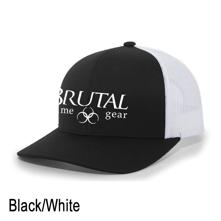 104C Brutal Logo Mid Profile Snapback Trucker