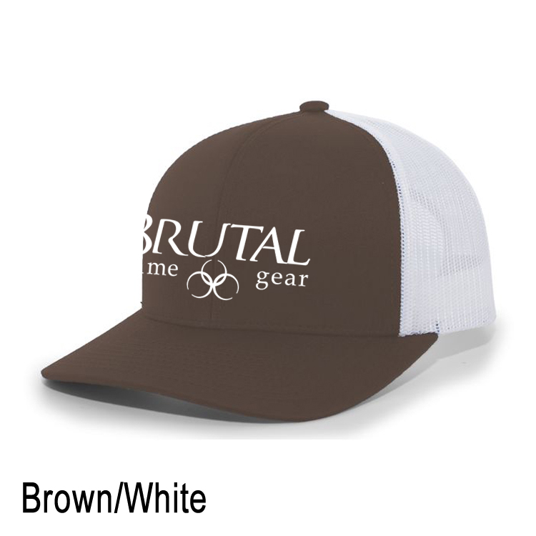 104C Brutal Logo Mid Profile Snapback Trucker