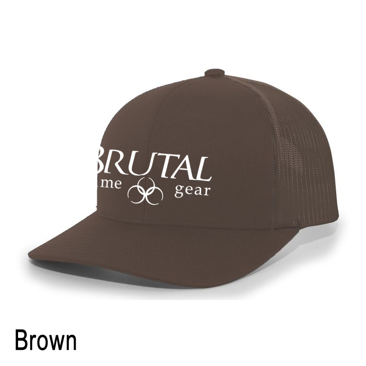 104C Brutal Logo Mid Profile Snapback Trucker
