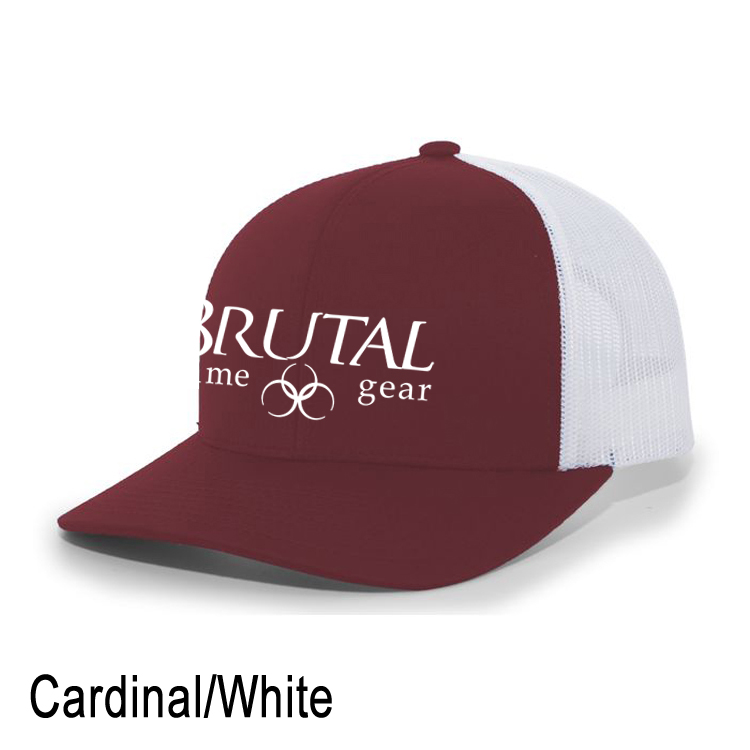 104C Brutal Logo Mid Profile Snapback Trucker