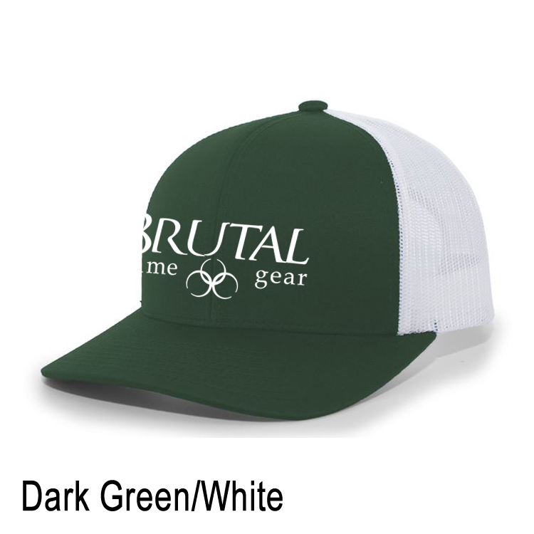 104C Brutal Logo Mid Profile Snapback Trucker