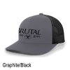 104C Brutal Logo Mid Profile Snapback Trucker