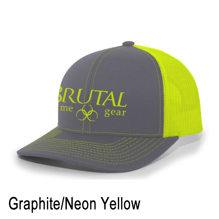 104C Brutal Logo Mid Profile Snapback Trucker