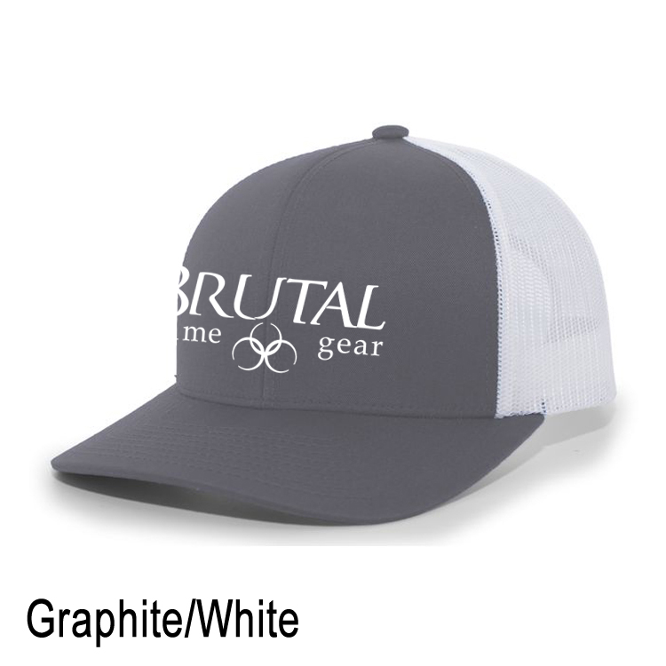 104C Brutal Logo Mid Profile Snapback Trucker