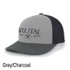 104C Brutal Logo Mid Profile Snapback Trucker