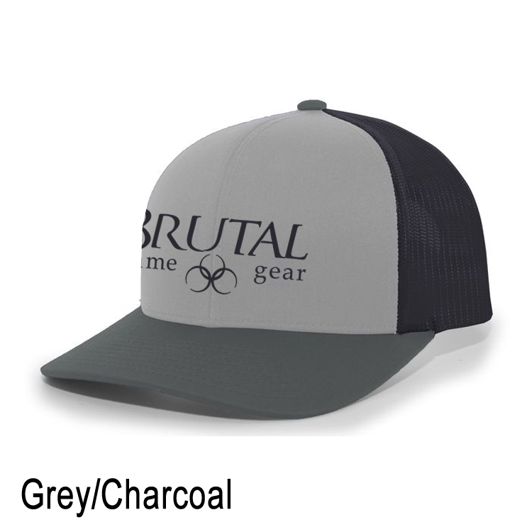 104C Brutal Logo Mid Profile Snapback Trucker