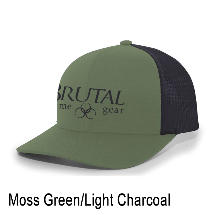 104C Brutal Logo Mid Profile Snapback Trucker