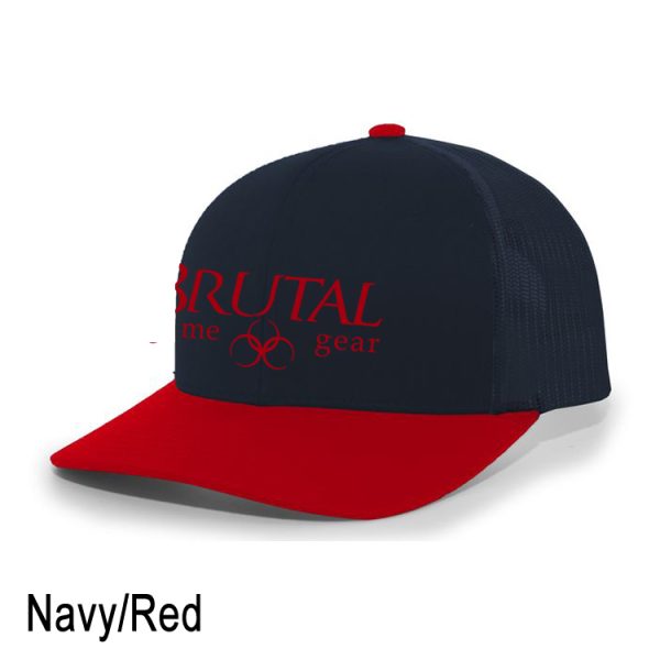104C Brutal Logo Mid Profile Snapback Trucker