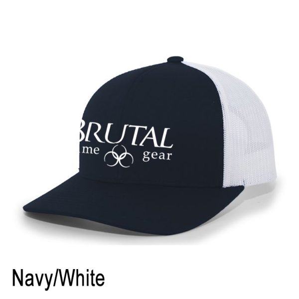 104C Brutal Logo Mid Profile Snapback Trucker