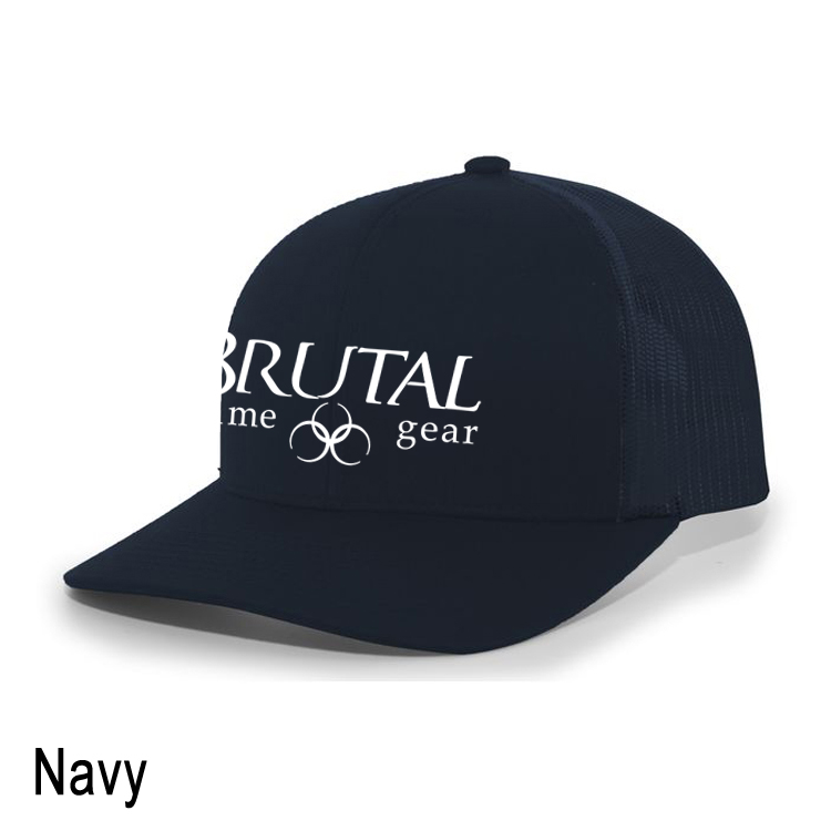 104C Brutal Logo Mid Profile Snapback Trucker