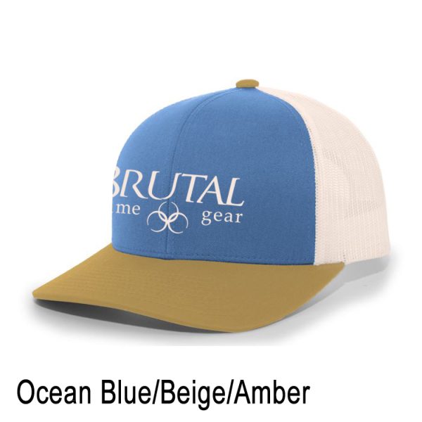 104C Brutal Logo Mid Profile Snapback Trucker