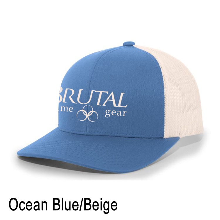 104C Brutal Logo Mid Profile Snapback Trucker