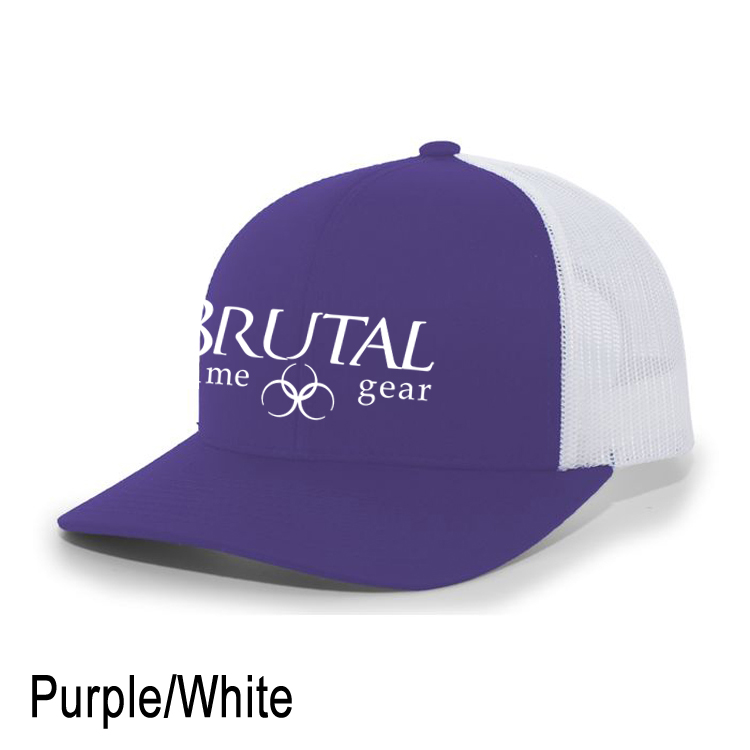 104C Brutal Logo Mid Profile Snapback Trucker