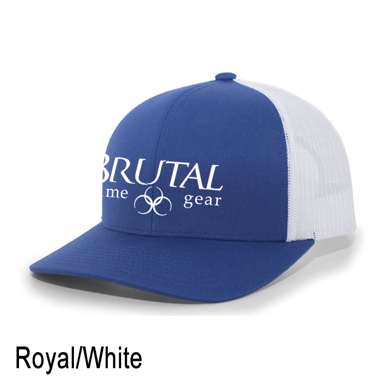 104C Brutal Logo Mid Profile Snapback Trucker