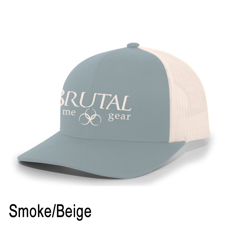 104C Brutal Logo Mid Profile Snapback Trucker