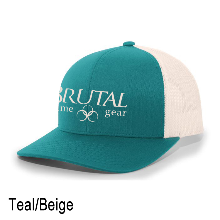 104C Brutal Logo Mid Profile Snapback Trucker
