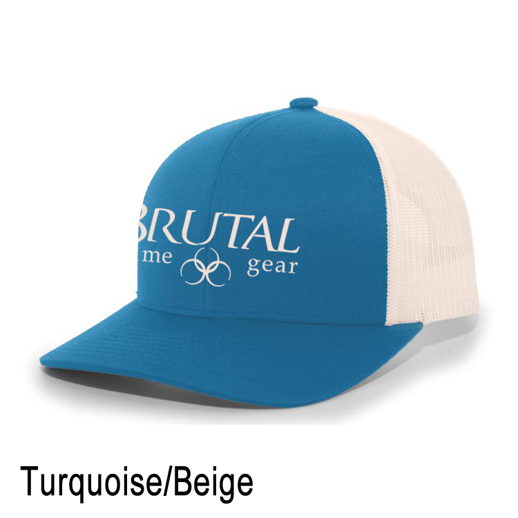 104C Brutal Logo Mid Profile Snapback Trucker