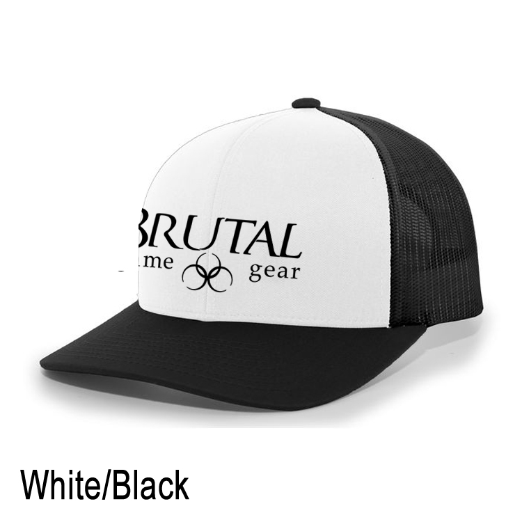 104C Brutal Logo Mid Profile Snapback Trucker