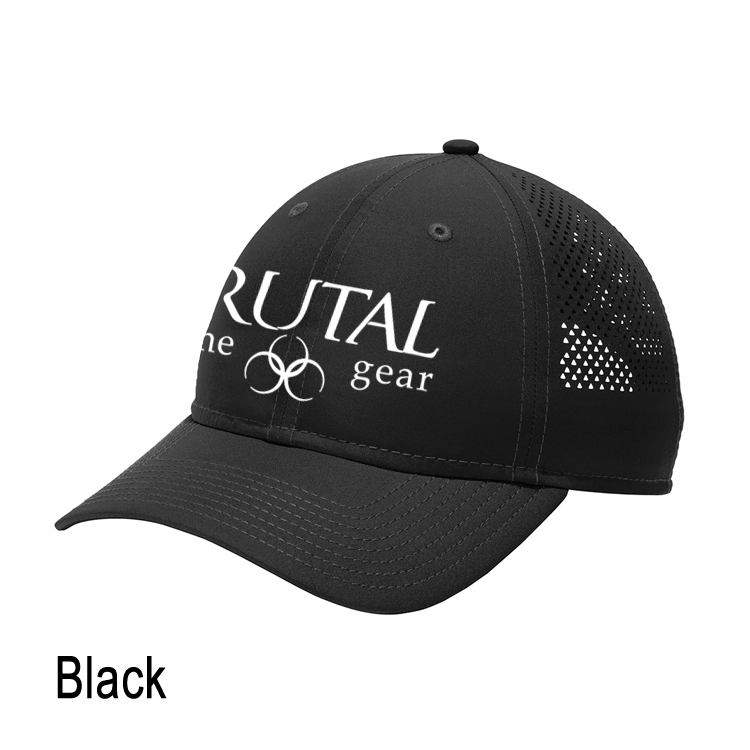 NE406 Brutal Logo Perforated Performance Cap