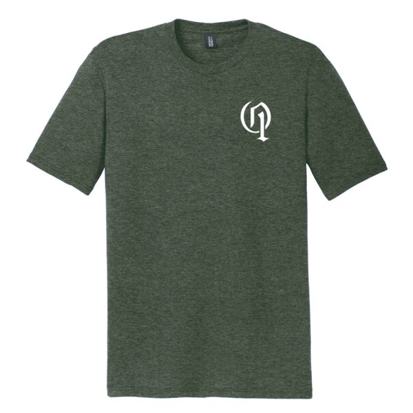 2023O1 Brutal Logo O1 Cues Tee by Gabe Owen