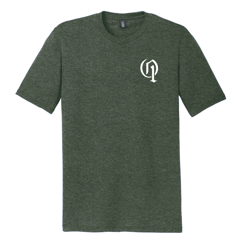 2023O1 Brutal Logo O1 Cues Tee by Gabe Owen