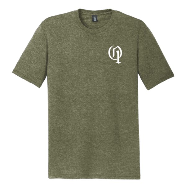 2023O1 Brutal Logo O1 Cues Tee by Gabe Owen