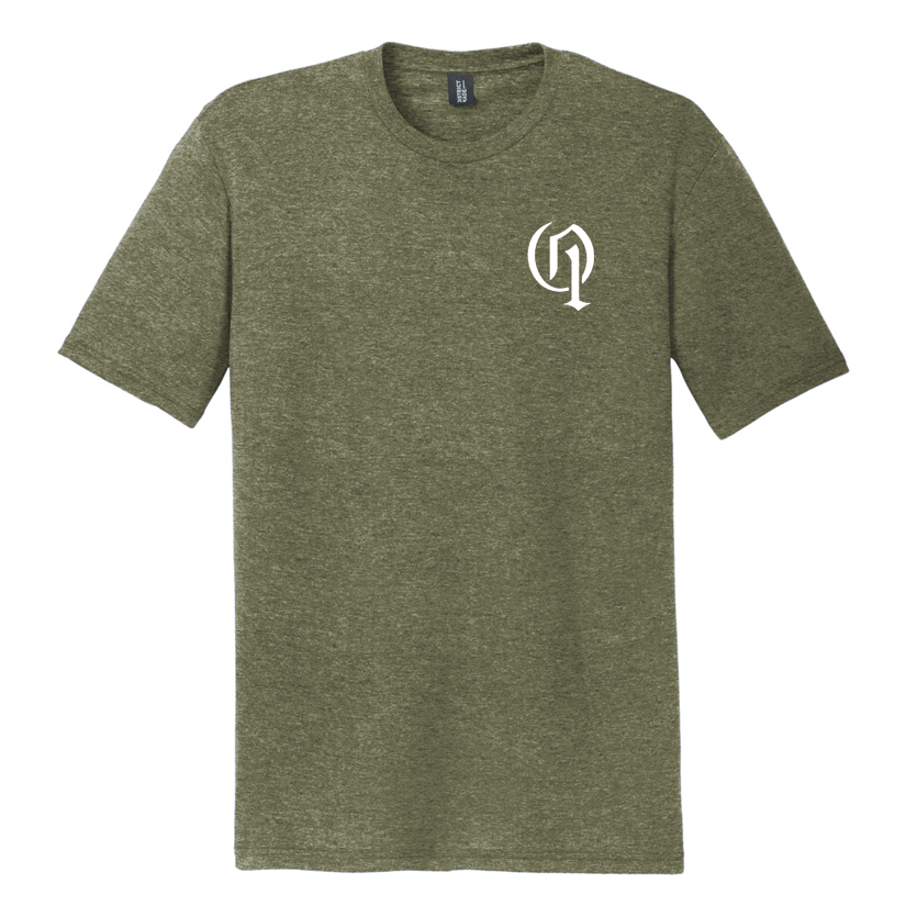 2023O1 Brutal Logo O1 Cues Tee by Gabe Owen