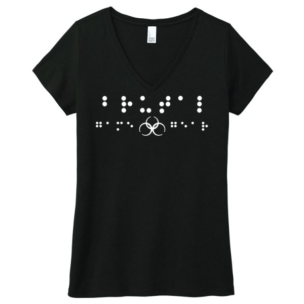BBL23A Brutal Braille Logo Tee