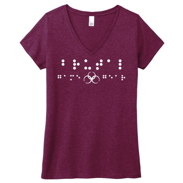 BBL23A Brutal Braille Logo Tee