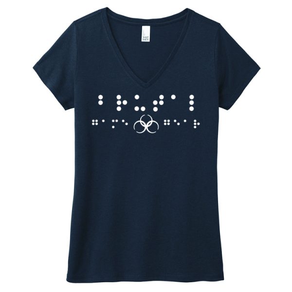 BBL23A Brutal Braille Logo Tee
