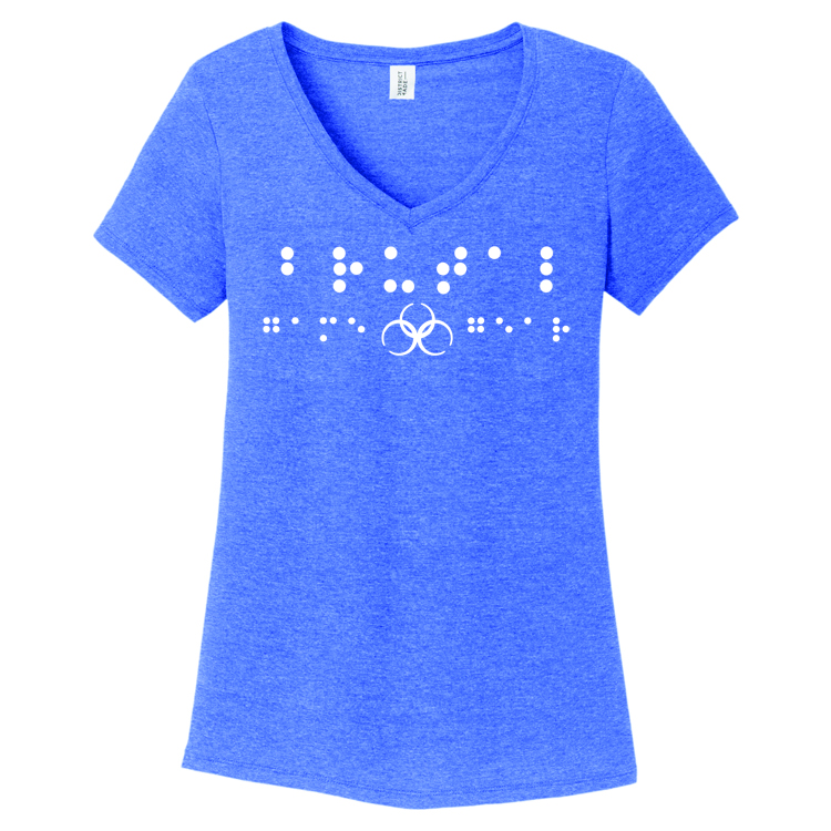 BBL23A Brutal Braille Logo Tee