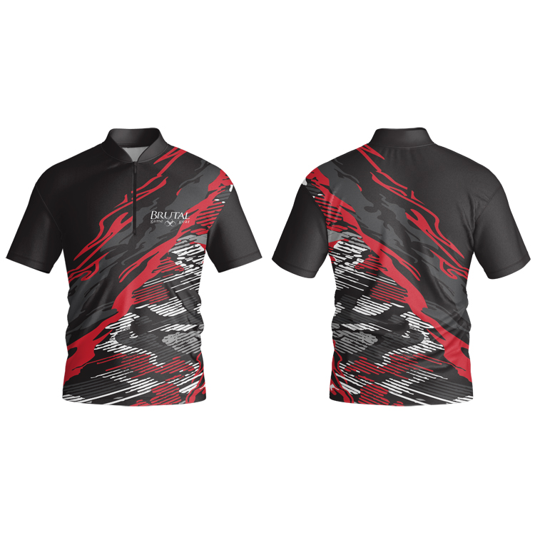 BJ2303 Brutal Striated Camo Jersey