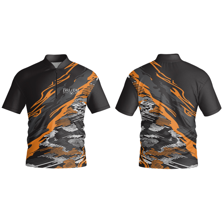 BJ2303 Brutal Striated Camo Jersey