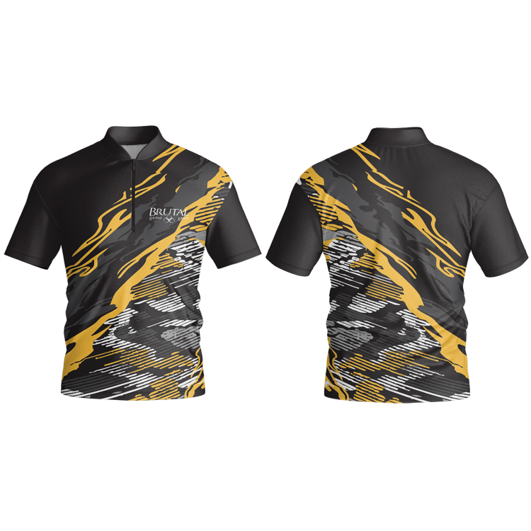 BJ2303 Brutal Striated Camo Jersey