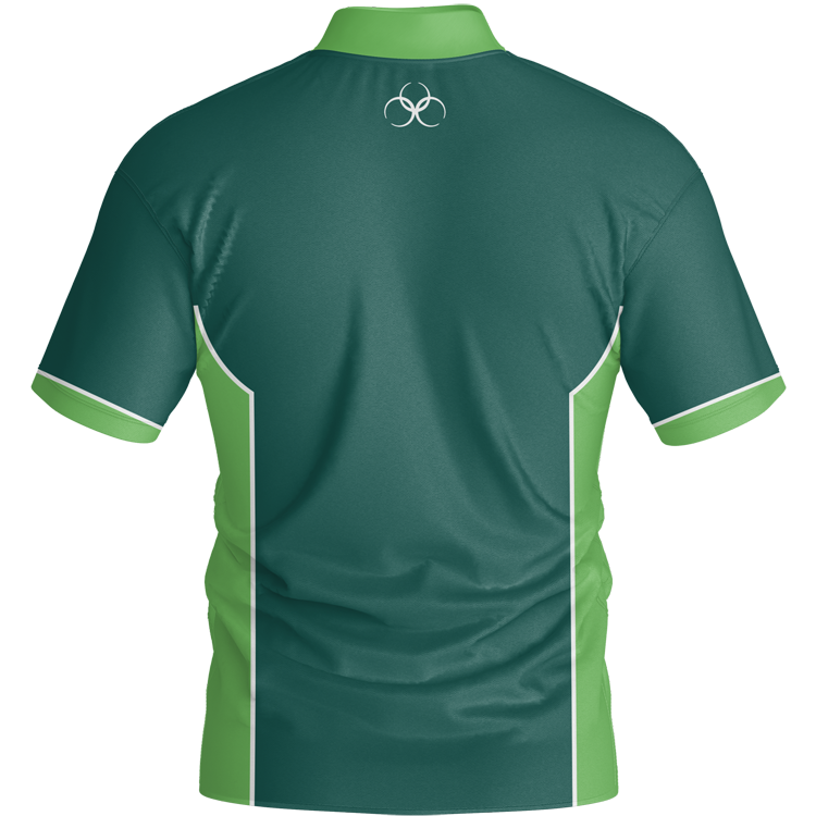 Color block jersey back forest green BJ2307 Brutal Color Block Jersey