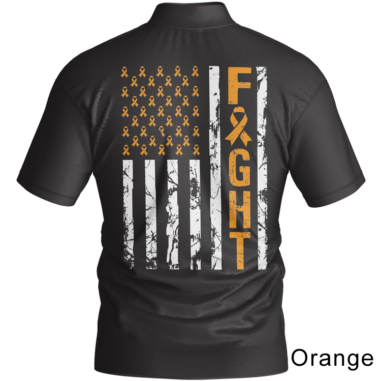 BJ2310 Brutal Logo Cancer Flag Jersey