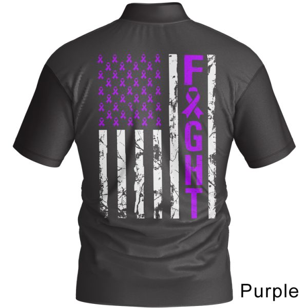 BJ2310 Brutal Logo Cancer Flag Jersey