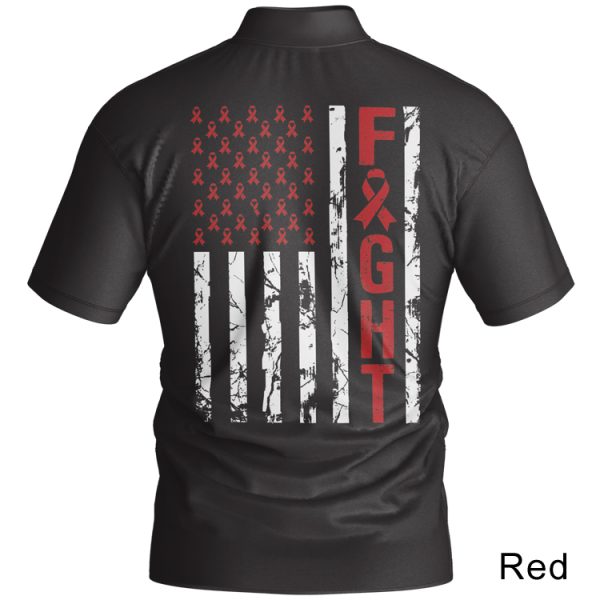 BJ2310 Brutal Logo Cancer Flag Jersey