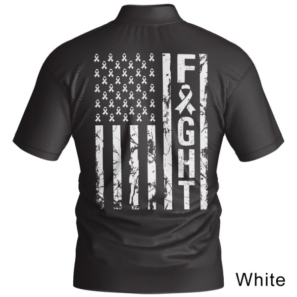 BJ2310 Brutal Logo Cancer Flag Jersey