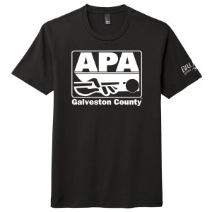 GCAPA1 Galveston County APA front logo tee