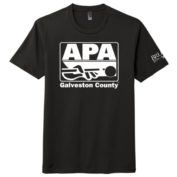 GCAPA1 Galveston County APA front logo tee