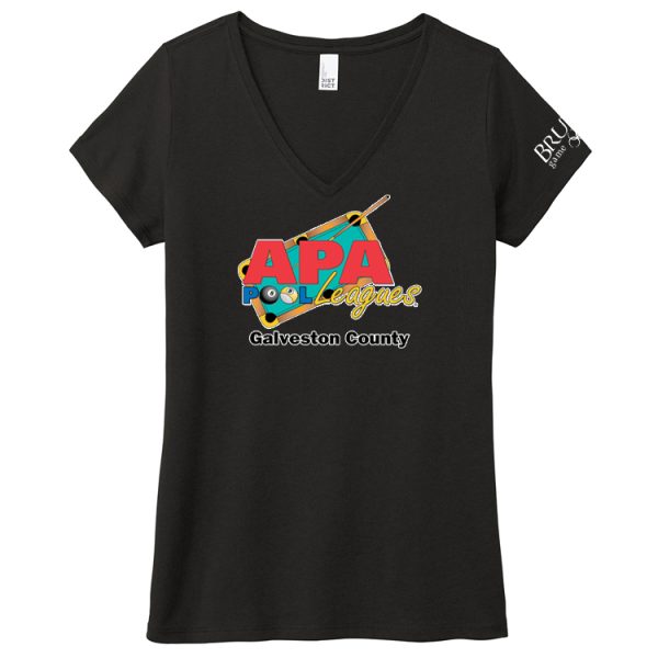 GCAPA2 GCAPA Pool Leagues front logo tee