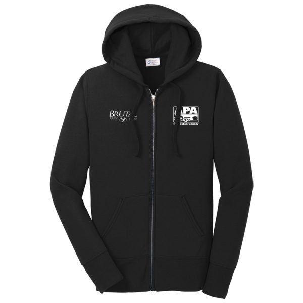 GCAPA3 Galveston County APA logo full zip hoodie