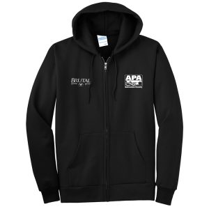 GCAPA3 Galveston County APA logo full zip hoodie