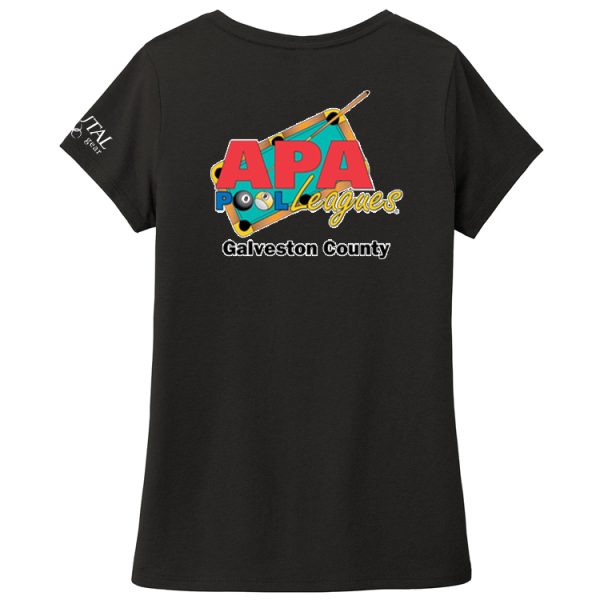 GCAPA4 GCAPA pool leagues back logo tee