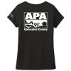 GCAPA5 Galveston County APA back logo tee