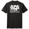 GCAPA5 Galveston County APA back logo tee