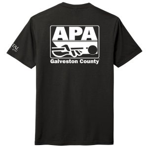 GCAPA5 Galveston County APA back logo tee