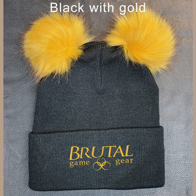 CP90TFB Brutal Logo Too Fuzzy Beanie