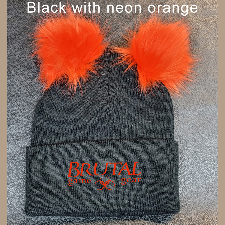 CP90TFB Brutal Logo Too Fuzzy Beanie